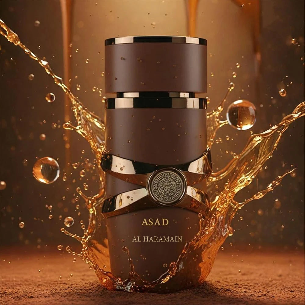Asad Bourbon for Eau de Parfum Unisex Spray, 3,4 oz/100 ml | for unisex