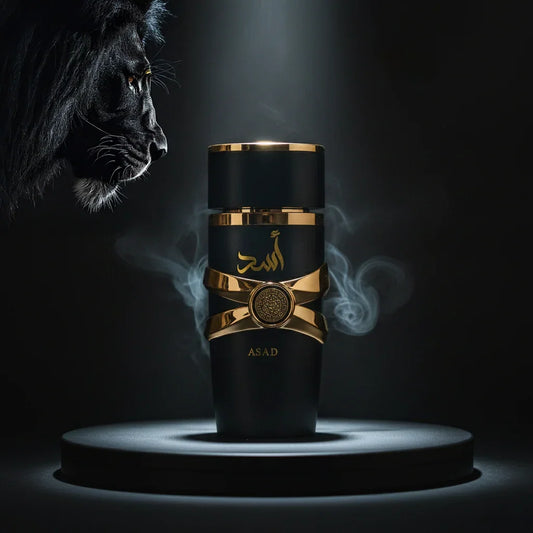 Asad Men's Perfume 100ml-Lasting fragrance, Woody and spicy notes, authentic Arabic fragrance.