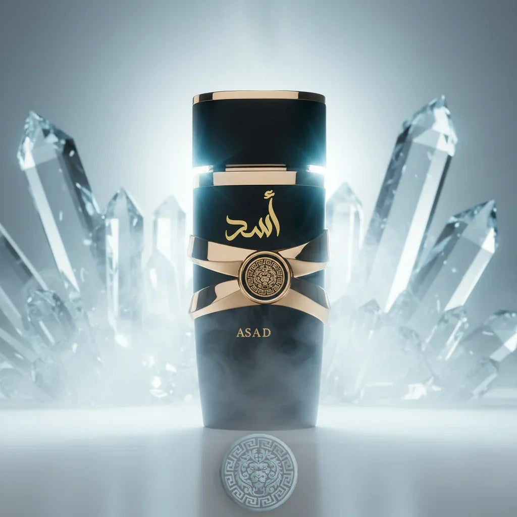 Asad Men's Perfume 100ml-Lasting fragrance, Woody and spicy notes, authentic Arabic fragrance.