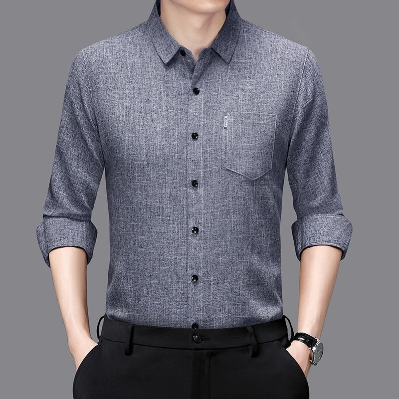 camisa masculina casual