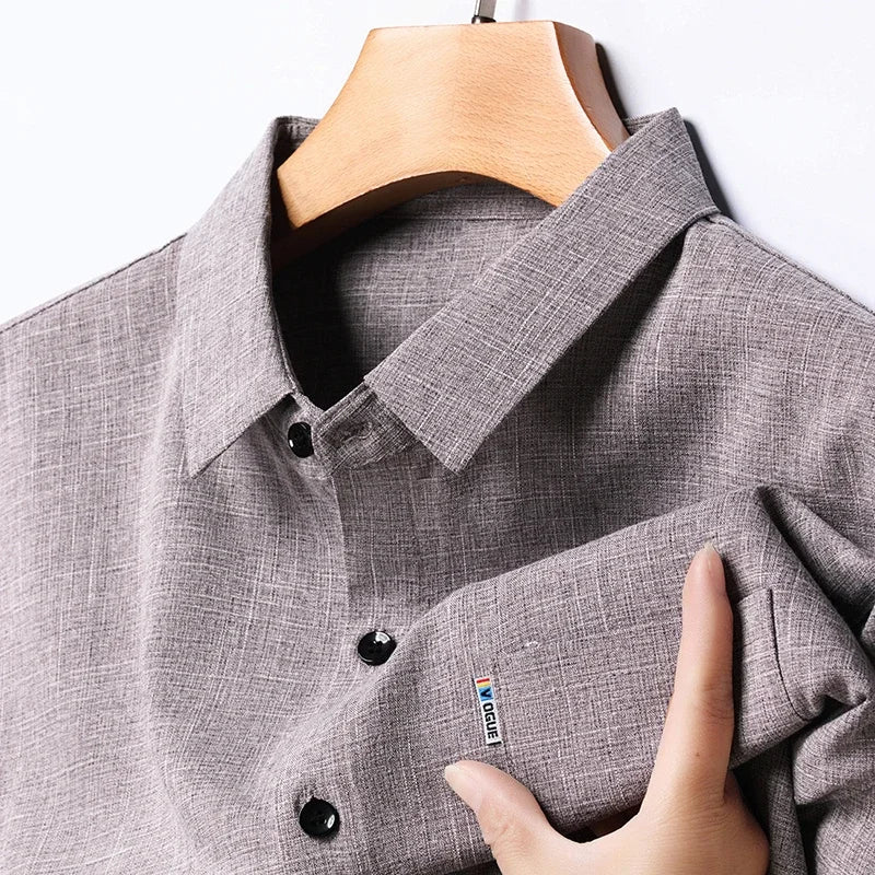 camisa masculina casual