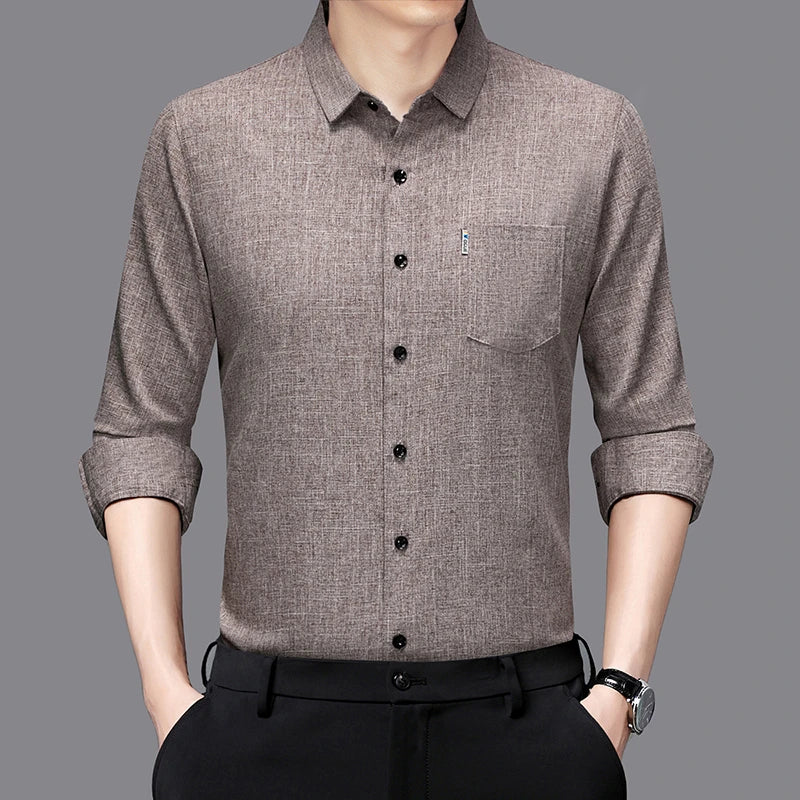 camisa masculina casual