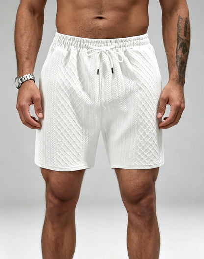 Short Casual Masculino em Malha Texturizada Premium