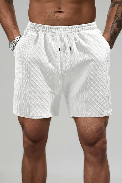 Short Casual Masculino em Malha Texturizada Premium