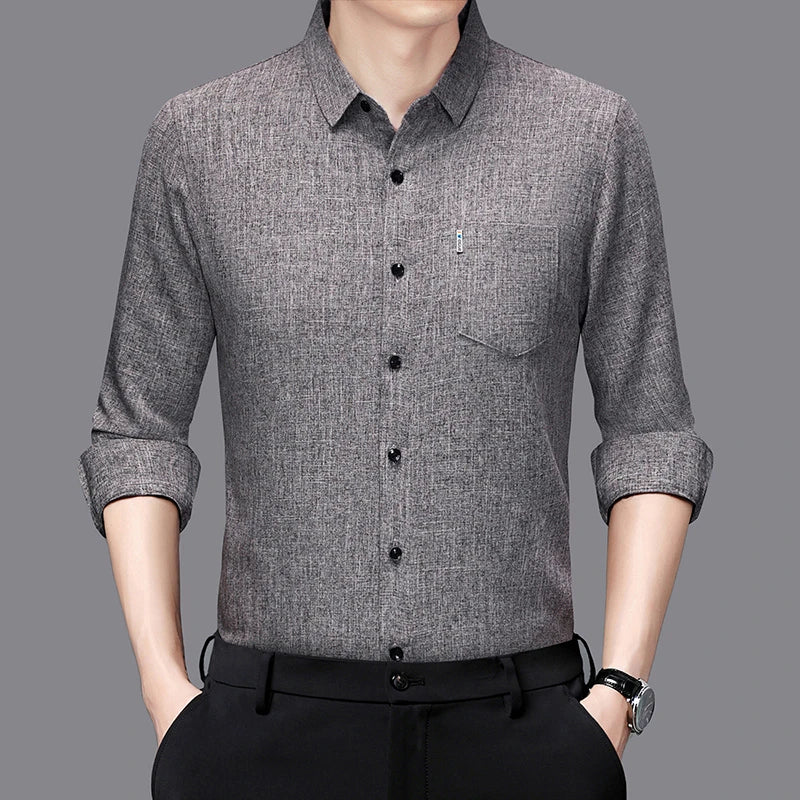 camisa masculina casual