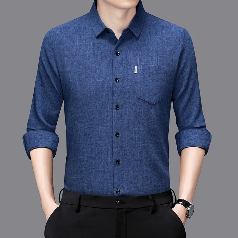 camisa masculina casual